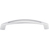 Top Knobs, Nouveau, Verona, 5 1/16" (128mm) Curved Pull, Polished Chrome