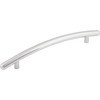 Top Knobs, Nouveau, Curved Bar, 6 5/16" (160mm) Curved Pull, Polished Chrome - alt view
