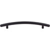 Top Knobs, Nouveau, Curved Bar, 6 5/16" (160mm) Curved Pull, Flat Black