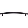Top Knobs, Nouveau, Curved Bar, 12" (305mm) Appliance Pull, Flat Black