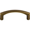 Top Knobs, Nouveau, Griggs, 3" Curved Pull, German Bronze