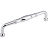 Top Knobs, Normandy, 7" Appliance Pull, Polished Chrome - alt view