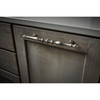 Top Knobs, Somerset, 7" Melon Appliance Pull, Brushed Satin Nickel - installed