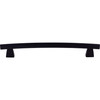 Top Knobs, Sanctuary, 12" (305mm) Arched Appliance Pull, Flat Black