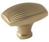 Amerock, Sea Grass, 1 1/2" Rectangle Knob, Golden Champagne