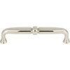 Top Knobs, Grace, Henderson, 5 1/16" (128mm) Straight Pull, Polished Nickel