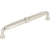 Top Knobs, Grace, Henderson, 6 5/16" (160mm) Straight Pull, Polished Nickel - alt view