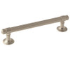 Amerock, Sea Grass, 5 1/16" (128mm) Bar Pull, Satin Nickel