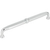 Top Knobs, Grace, Henderson, 7 9/16" (192mm) Straight Pull, Polished Chrome - alt view