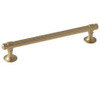 Amerock, Sea Grass, 6 5/16" (160mm) Bar Pull, Golden Champagne