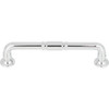 Top Knobs, Grace, Kent, 5 1/16" (128mm) Straight Pull, Polished Chrome