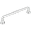 Top Knobs, Grace, Kent, 5 1/16" (128mm) Straight Pull, Polished Chrome - alt view