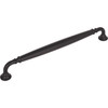 Top Knobs, Grace, Barrow, 8 13/16" (224mm) Straight Pull, Flat Black - alt view