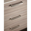 Berenson, Swagger, 5 1/16" (128mm) Straight Pull, Brushed Nickel - installed 1