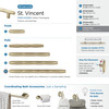 Amerock, St Vincent, 6 5/16" (160mm) Bar Pull, Golden Champagne - collection