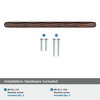 Amerock, St Vincent, 6 5/16" (160mm) Bar Pull, Oil Rubbed Bronze - included hardware