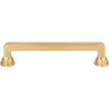 Atlas Homewares, Oskar, 5 1/16" (128mm) Straight Pull, Warm Brass