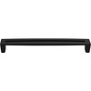 Atlas Homewares, Centinel, 7 9/16" Straight Square End Pull, Matte Black