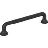 Atlas Homewares, Elizabeth, 5 1/16" (128mm) Straight Pull, Matte Black - alt view