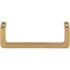 Atlas Homewares, Logan, 3 3/4" (96mm) Straight Pull, Warm Brass - alt view