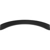 Atlas Homewares, Sleek, 5 1/16" (128mm) Curved Pull, Matte Black - alt view 2