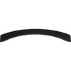 Atlas Homewares, Sleek, 6 5/16" (160mm) Curved Pull, Matte Black - alt view 2