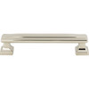 Atlas Homewares, Wadsworth, 5 1/16" (128mm) Straight Pull, Polished Nickel