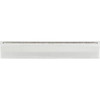 Atlas Homewares, Crystal, 3 3/4" (96mm) Crystal Straight Thin Pull, Matte Chrome - alt view 2