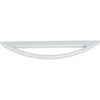 Atlas Homewares, Successi, 3 3/4" (96mm) Curved Moon Pull, Polished Chrome - alt view 1
