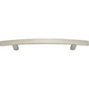 Atlas Homewares, Successi, 5 1/16" (128mm) Curved Bar Pull, Brushed Nickel - alt view 2