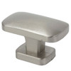 Rusticware, 1 1/2" Rectangle Knob, Satin Nickel