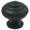 Rusticware, 1 1/8" Ring Top Round Knob, Oil Rubbed Bronze