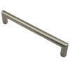 Rusticware, 7" Modern Square End Pull, Satin Nickel