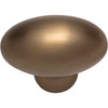 Jeffrey Alexander, Lyon, 1 9/16" Oval Knob, Satin Bronze - alternate view 2