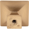 Jeffrey Alexander, Roman, 1 1/4" Square Knob, Satin Bronze - alternate view 4