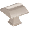 Jeffrey Alexander, Roman, 1 1/4" Square Knob, Satin Nickel