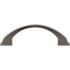 Jeffrey Alexander, Roman, 3 3/4" (96mm) Curved Pull, Brushed Pewter- alternate view 3