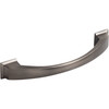 Jeffrey Alexander, Roman, 5 1/16" (128mm) Curved Pull, Brushed Pewter - alternate view 2