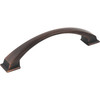 Jeffrey Alexander, Roman, 5 1/16" (128mm) Curved Pull, Brushed Oil Rubbed Bronze