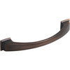 Jeffrey Alexander, Roman, 5 1/16" (128mm) Curved Pull, Brushed Oil Rubbed Bronze - alternate view 2