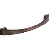 Jeffrey Alexander, Roman, 6 5/16" (160mm) Curved Pull, Brushed Oil Rubbed Bronze - alternate view 2