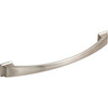 Jeffrey Alexander, Roman, 7 9/16" (192mm) Curved Pull, Satin Nickel - alternate view 2