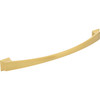 Jeffrey Alexander, Roman, 8 13/16" (224mm) Curved Pull, Brushed Gold - alternate view 2