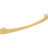Jeffrey Alexander, Roman, 12" (305mm) Curved Appliance Pull, Brushed Gold - alternate view 2