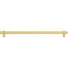 Jeffrey Alexander, Key Grande, 12 9/16" (319mm) Bar Pull, Brushed Gold - alternate view 1