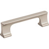 Jeffrey Alexander, Sullivan, 3 3/4" (96mm) Straight Pull, Satin Nickel