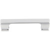 Jeffrey Alexander, Sullivan, 3 3/4" (96mm) Straight Pull, Polished Chrome - alternate view 2