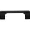 Jeffrey Alexander, Sullivan, 3 3/4" (96mm) Straight Pull, Matte Black - alternate view 1