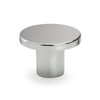 Century, Round, 1" Round Knob, Polished Chrome