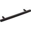 Jeffrey Alexander, Dominique, 5 1/16" (128mm) Bar Pull, Matte Black - alternate view 2